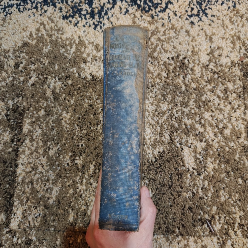 1925 First PRETTY Edition ALICE'S ADVENTURES IN WONDERLAND‎ [Colored Pictures] - Picture 3 of 11